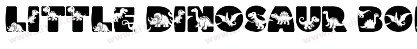 Little Dinosaur Bold字体转换